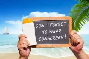 sunscreen beauty travel essentials